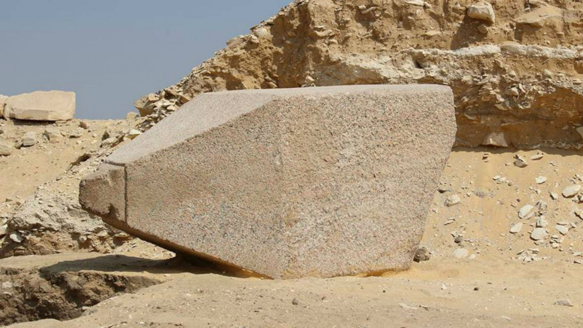 Obelisk Saqqara necropolis [Ministry of Antiquities[]