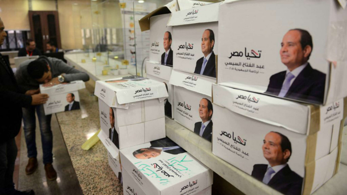 Egypt votes Sisi - Getty