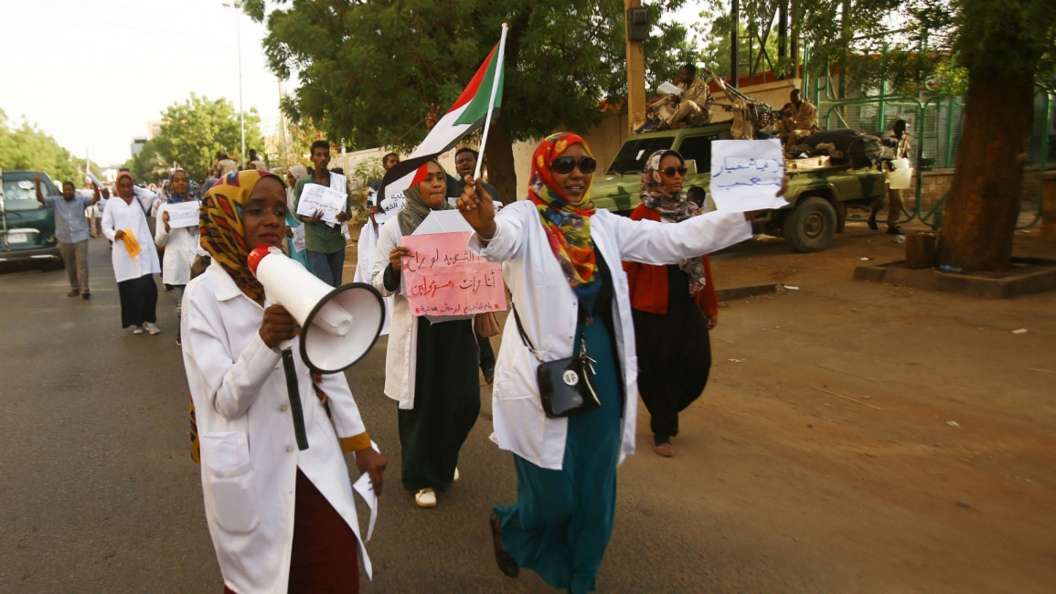 Sudan protests - GETTY