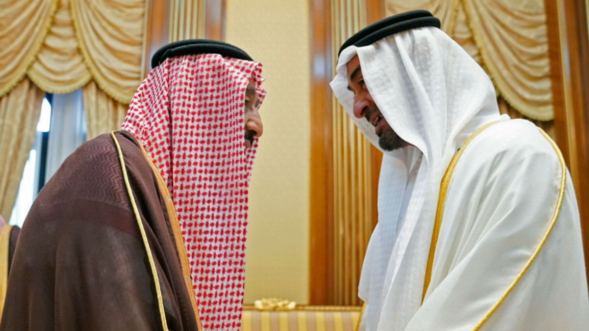  King Salman, Mohamed bin Zayed al-Nahyan Getty