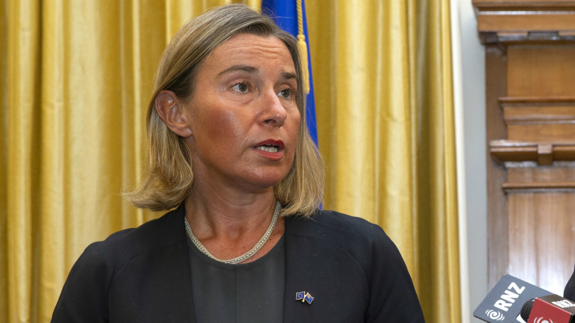 EU foreign policy chief Federica Mogherin - AP