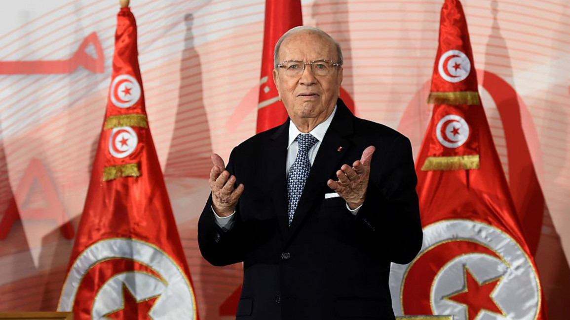 Essebsi speaking