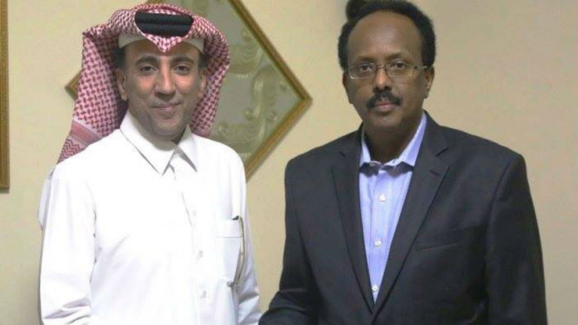 Qatar foreign minister Somalia President Twitter
