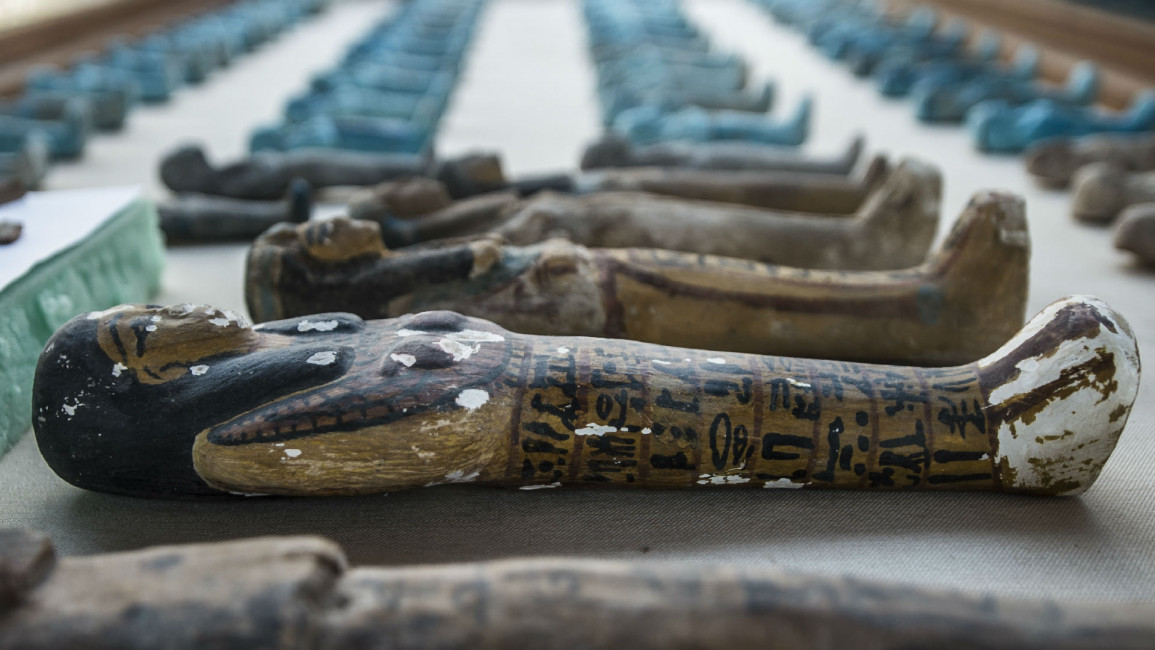 Egyptian artefacts - AFP