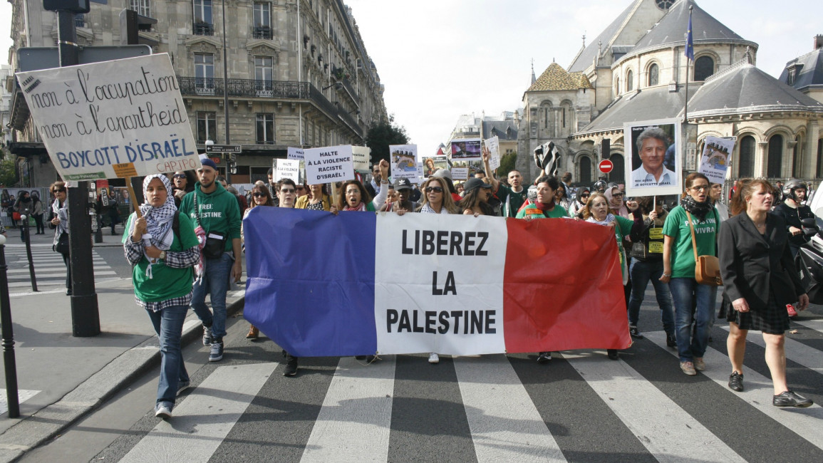 France palestine protest - AFP
