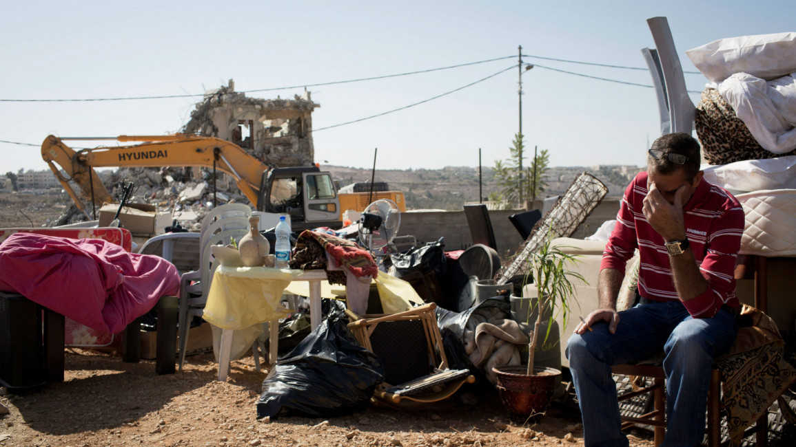 Palestinian home demolition Jerusalem