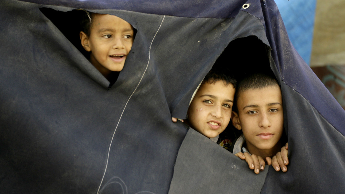 Palestinian refugees Syria Lebanon AFP