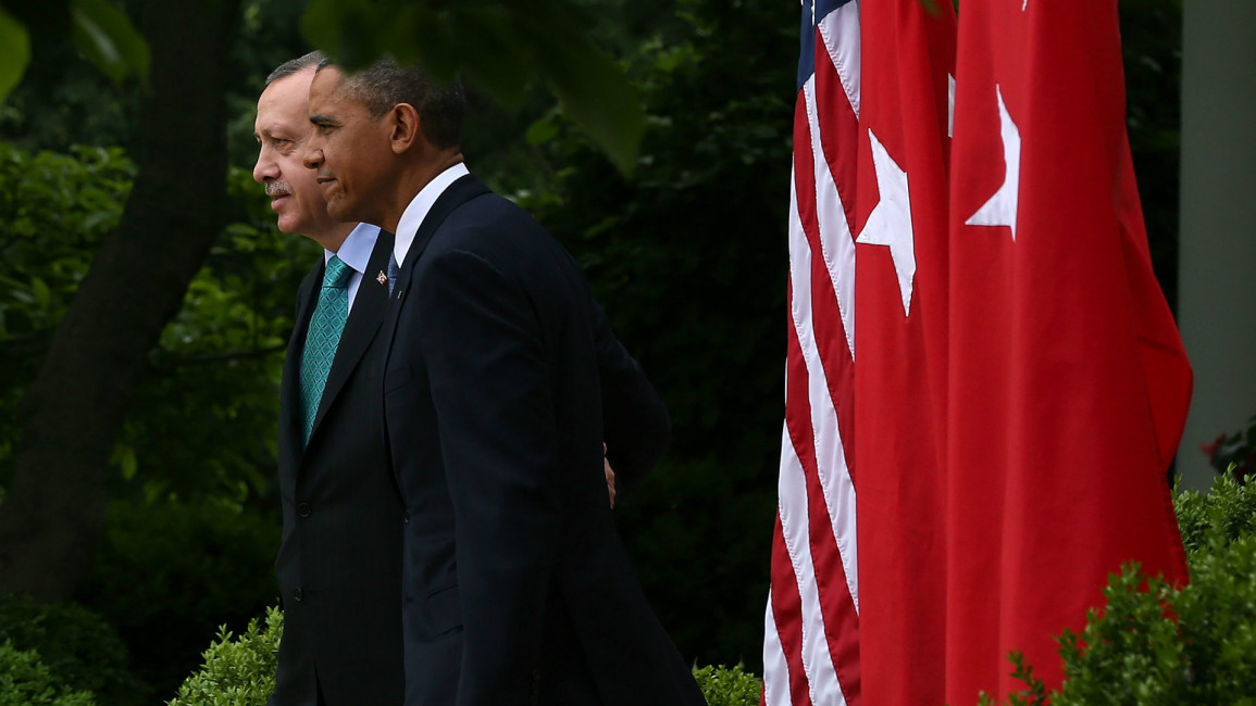Obama - Erdogan Getty