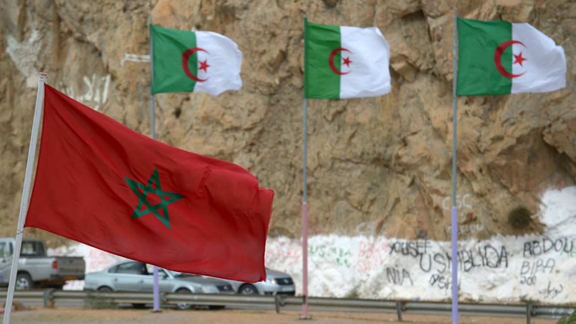 Morocco Algeria border AFP