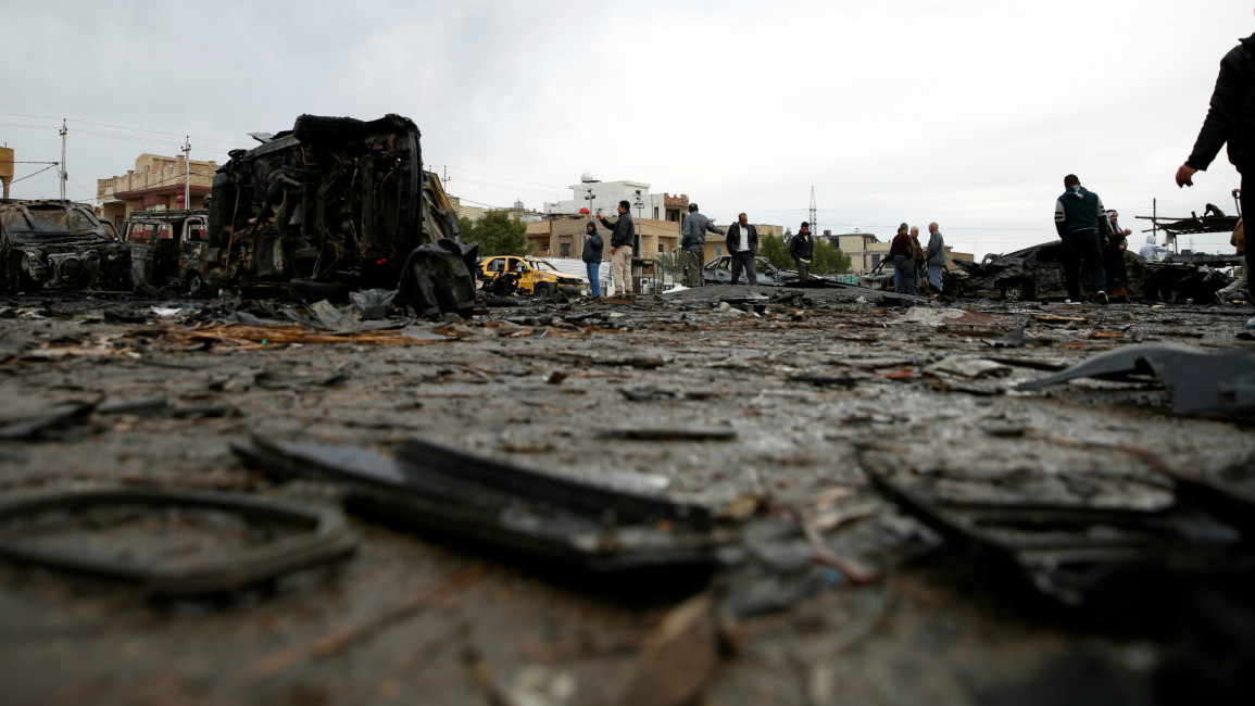 Suicide bombing Baghdad -- Anadolu