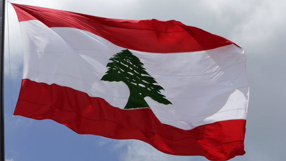 Lebanese flag -- AFP
