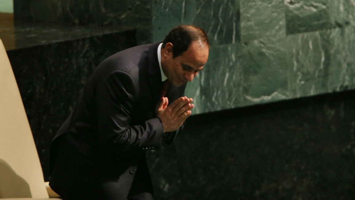 Sisi UN General Assembly - Getty