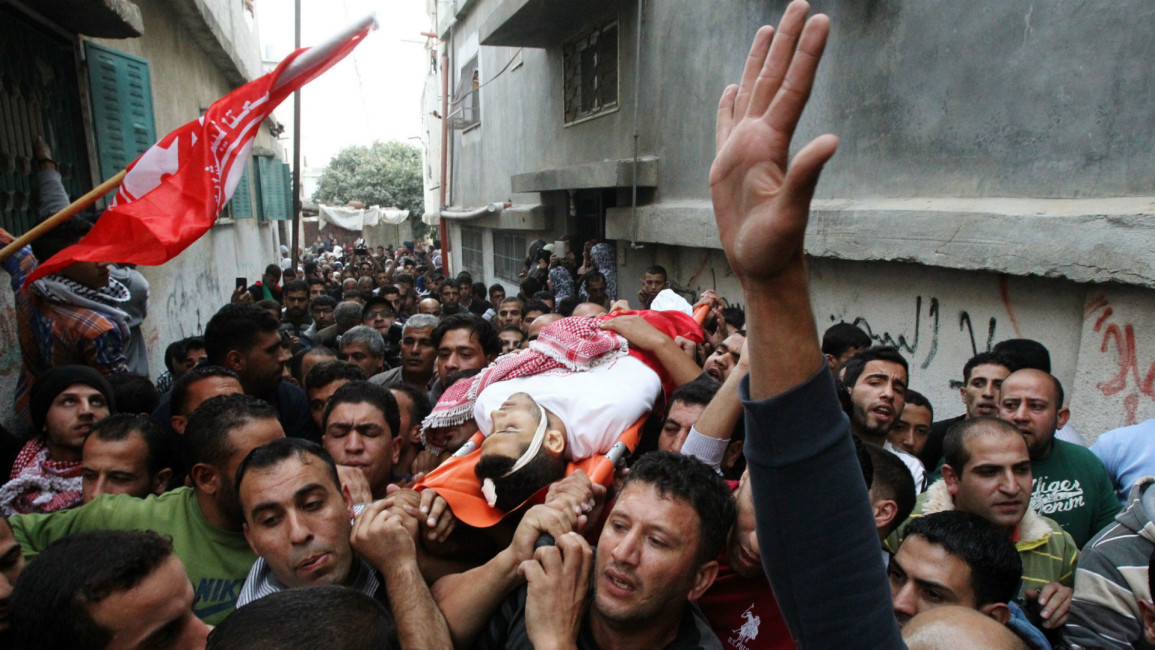 Al-Aroub Funeral, Hebron [AFP]