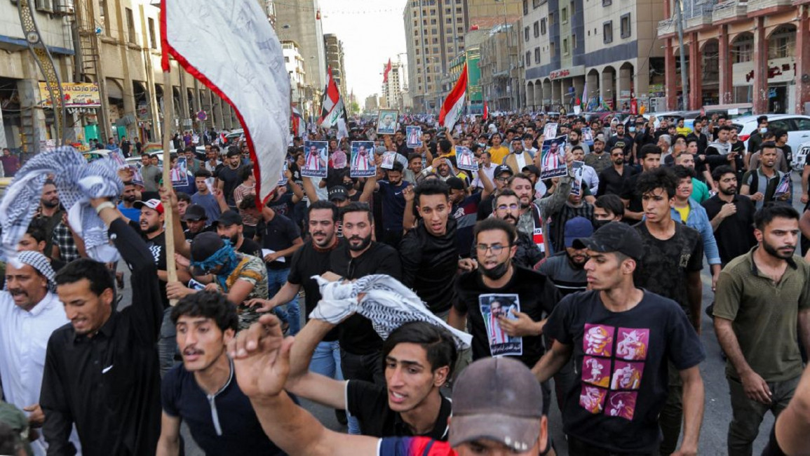 Protests Iraq [GETTY]