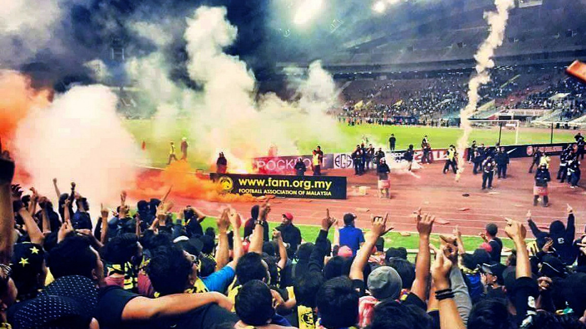 Malaysia football riot