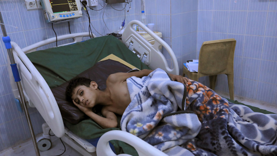 Yemen hospital -- AFP