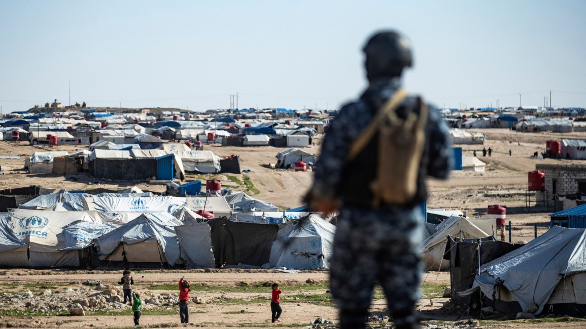 Al-Hol Syria camp [DELIL SOULEIMAN/AFP/Getty]