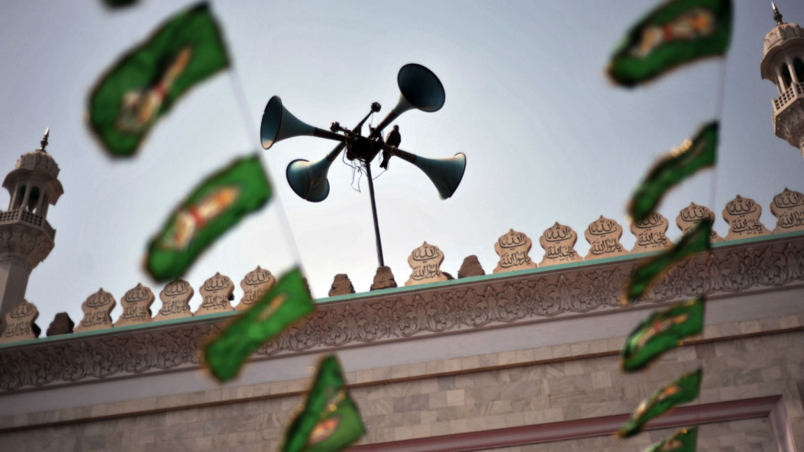 Mosque loudspeakers getty