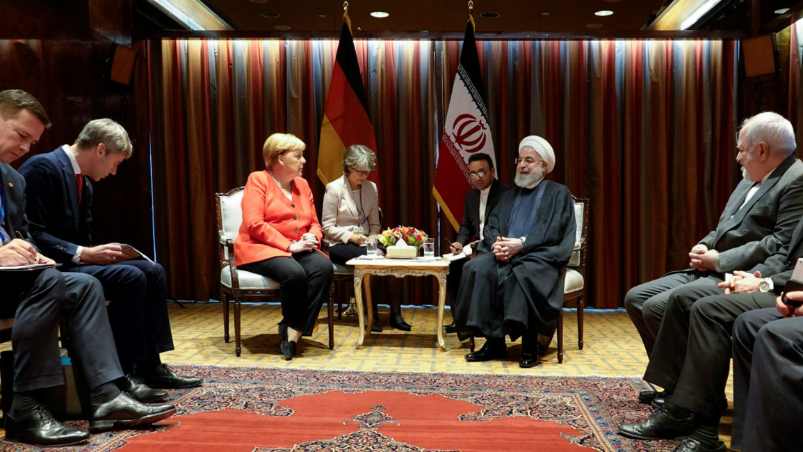 Merkel Rouhani