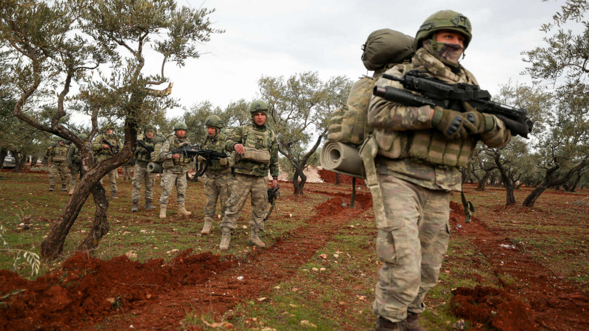 turkish soldiers syria - afp