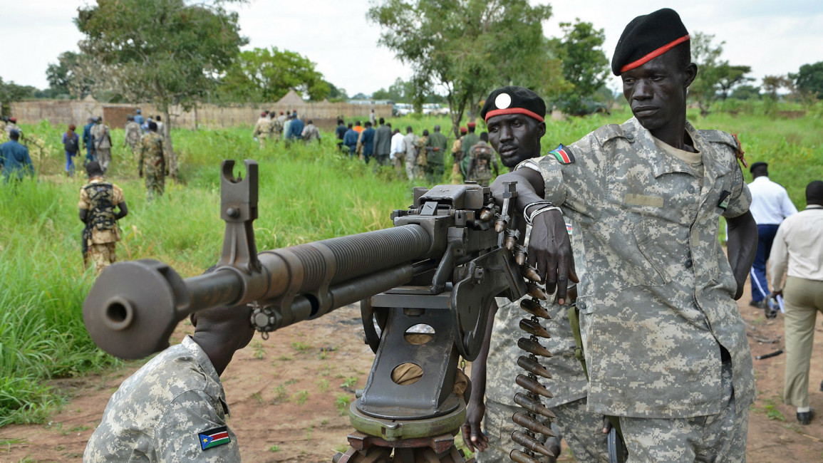 South Sudan soldiers AFP