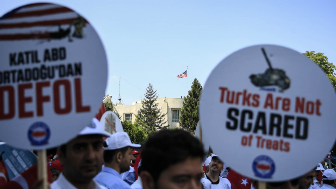 Turkey protest - Getty