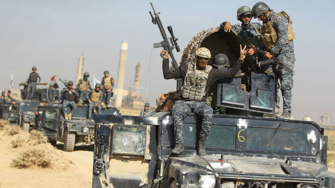 Iraqi fighters  Kirkuk - AFP