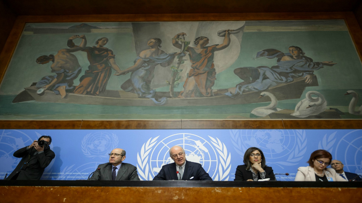 UN syria talks - AFP