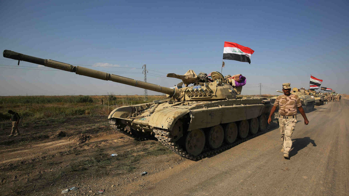 Iraq tanks army - Getty