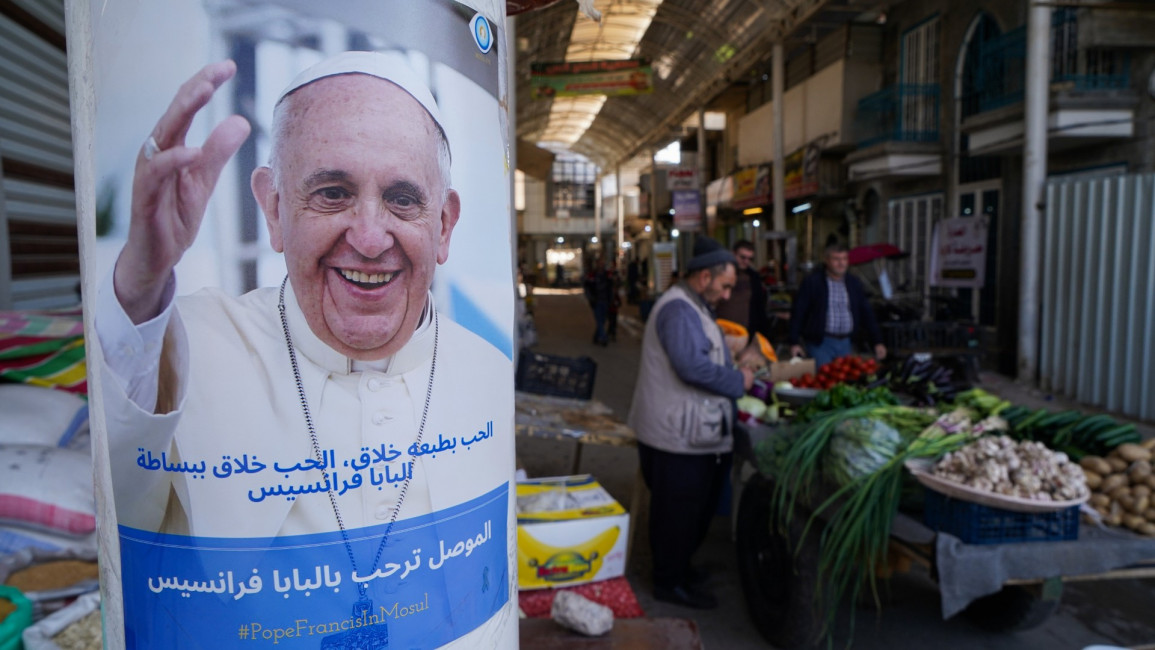 Pope visit to Mosul -Getty