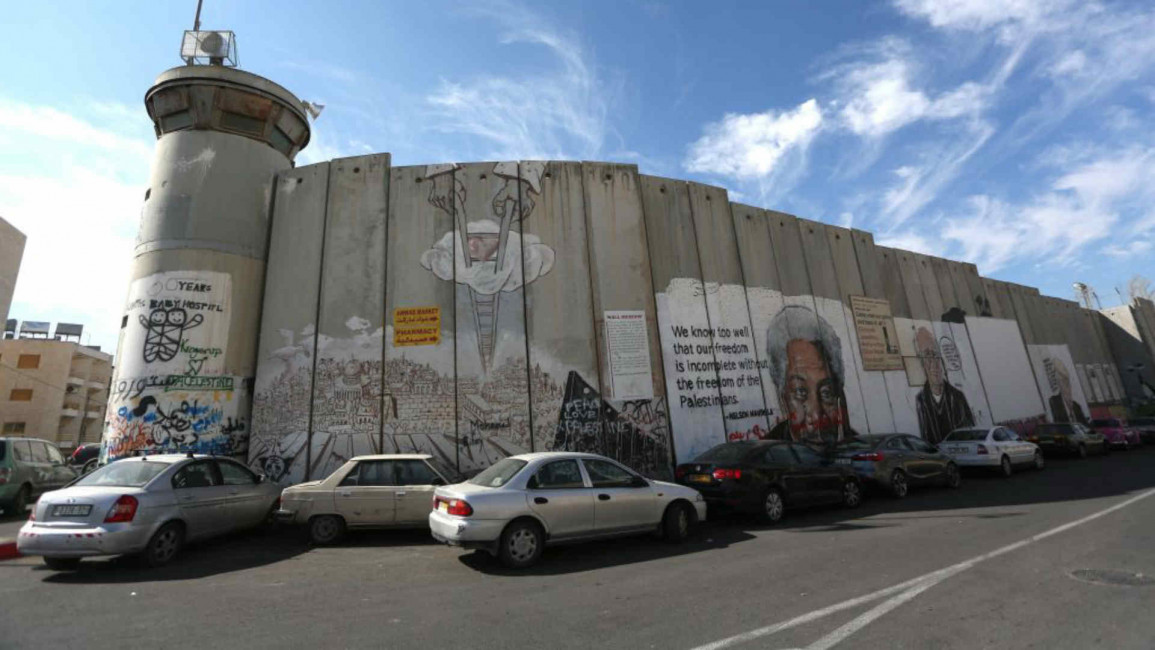West Bank wall - Anadolu