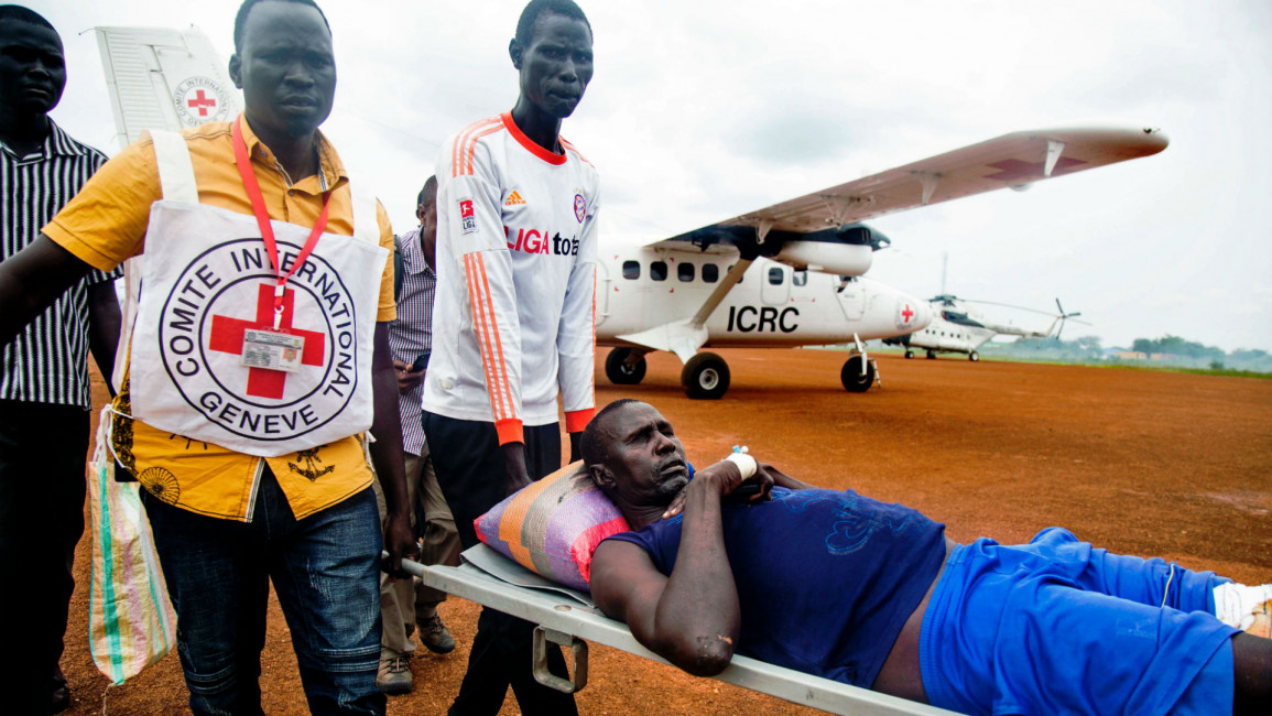 South Sudan aid workers