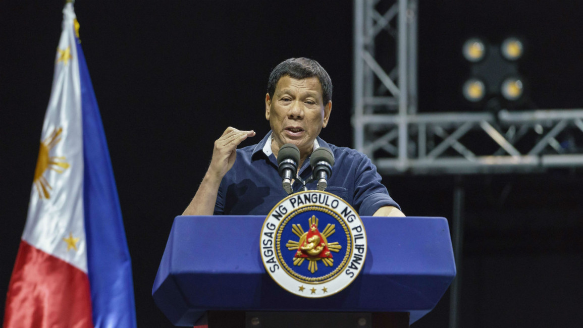 Rodrigo Duterte -- AFP