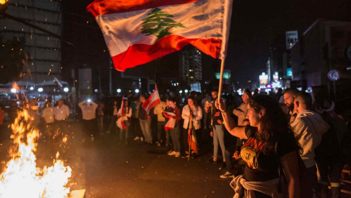 Beirut protest day 18 - Getty
