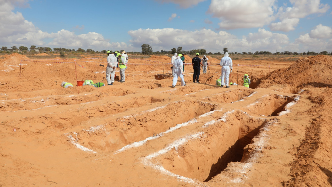 tarhuna libya mass graves getty