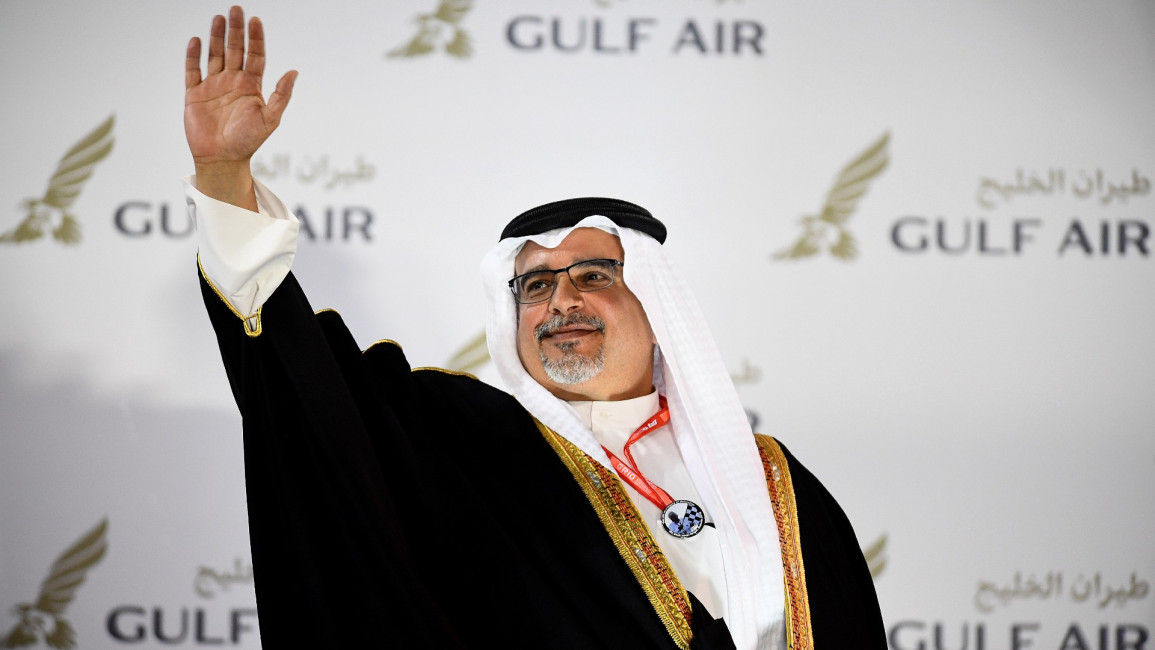 bahrain crown prince getty