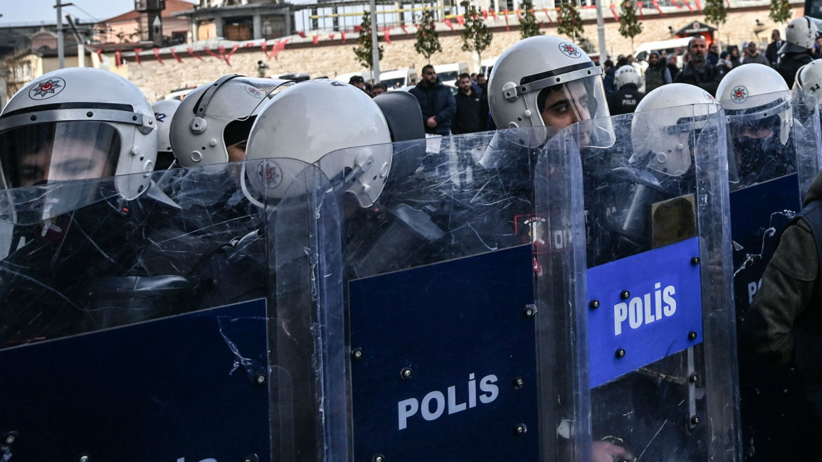 Turkey police - getty