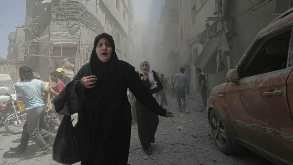 Idlib bombing - Anadolu