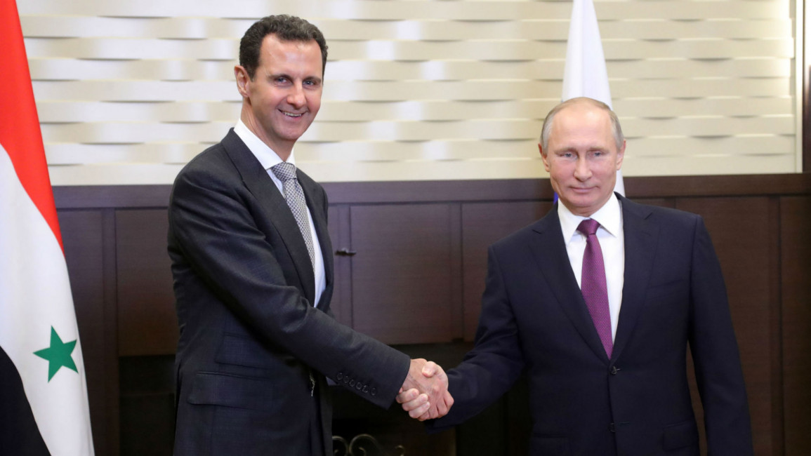 Assad Putin Sochi