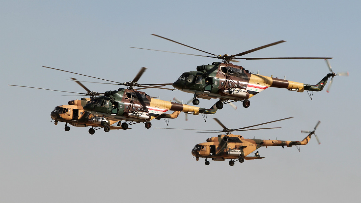 Russian helicopter Iraq