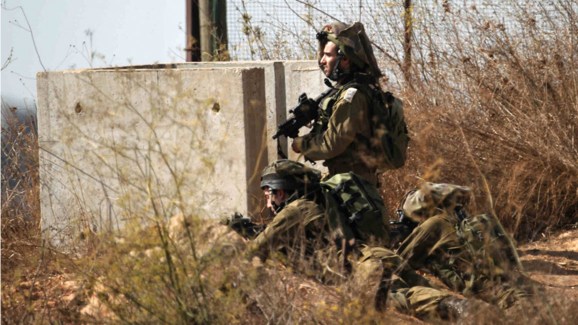 israeli troops on border