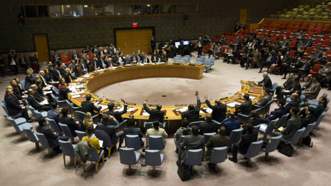 UN votes for a Syria ceasefire in Feb 2018