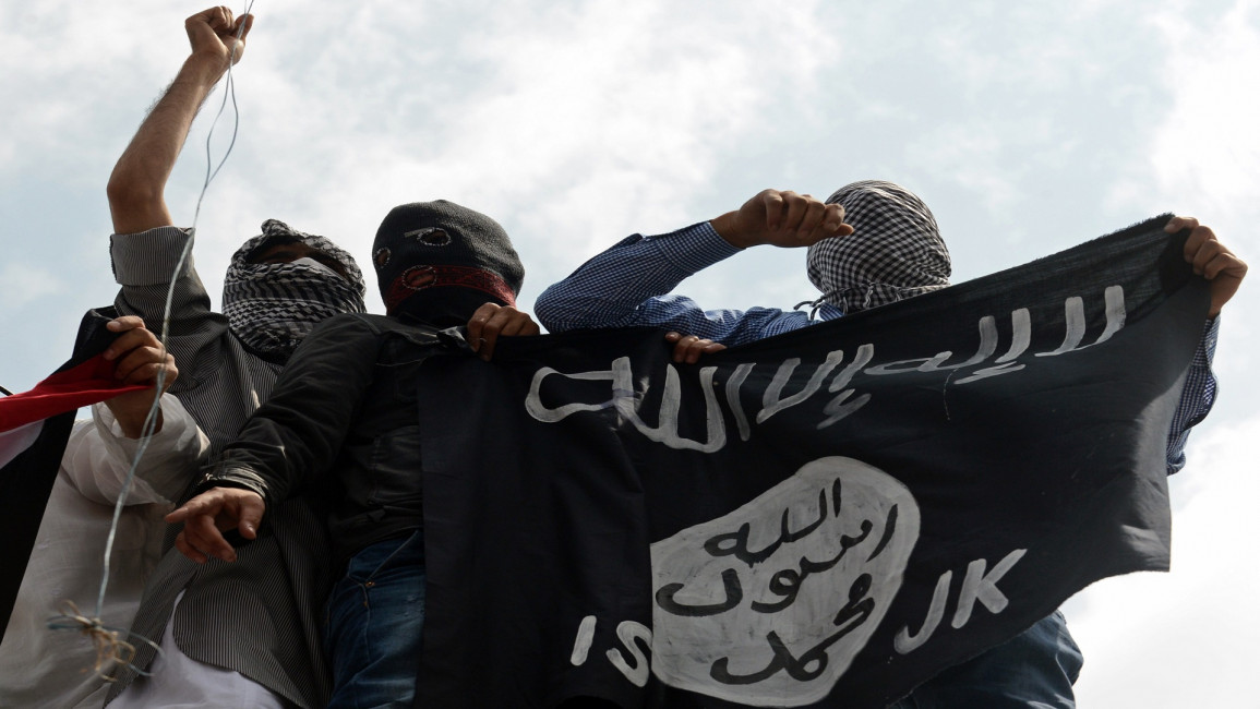 مقاتلوين من داعش (فرانس برس)