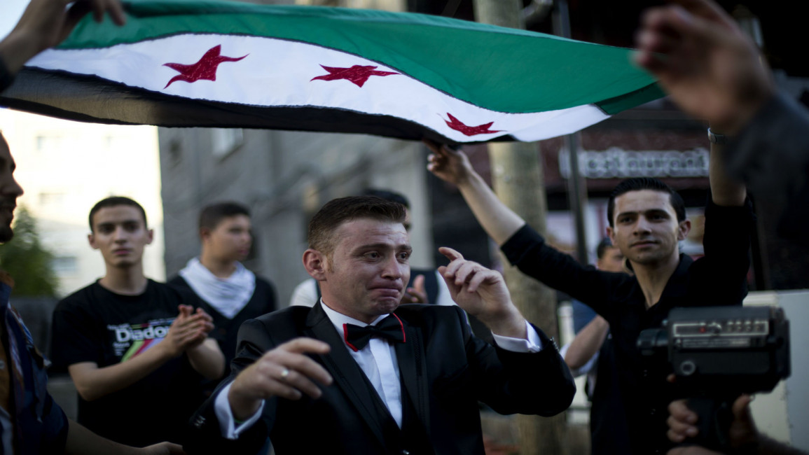 Syrian Wedding AFP