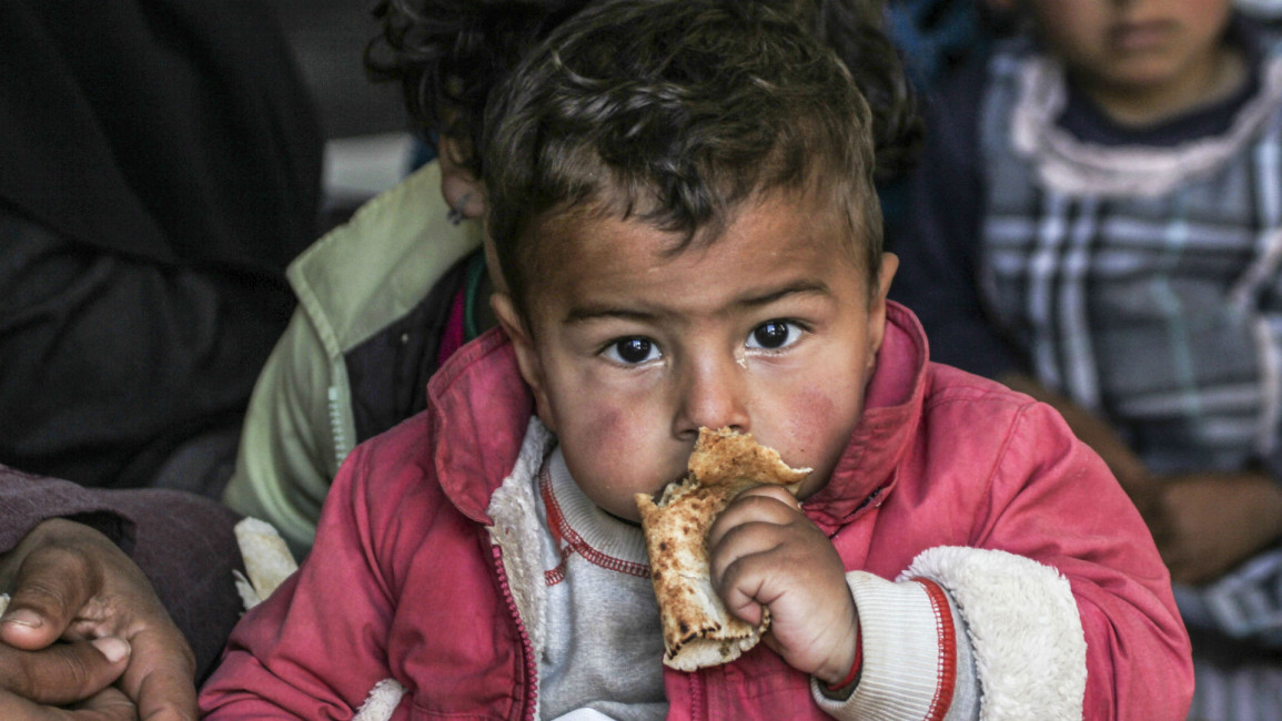 syria food crisis child idlib anadolu