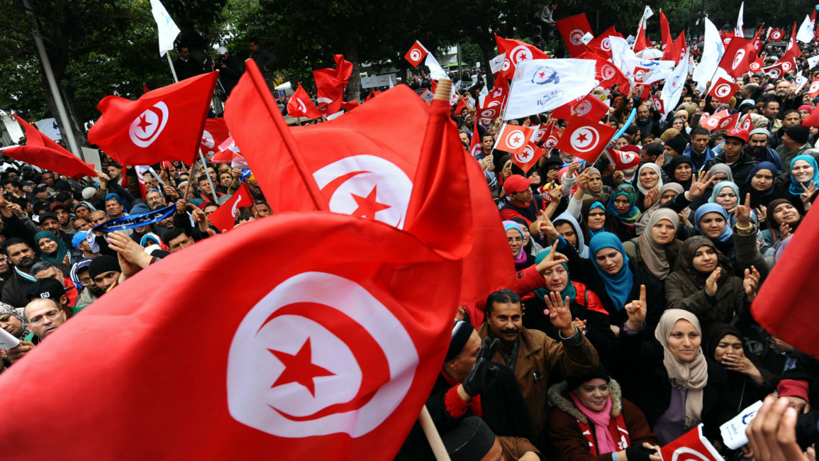 Tunisian revolution [AFP]