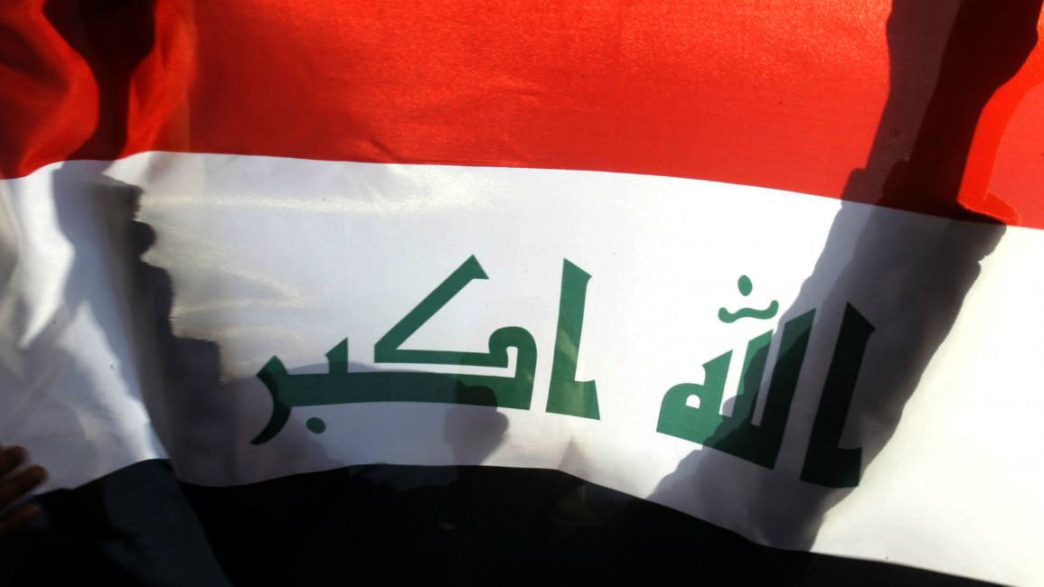 Iraqi flag AFP