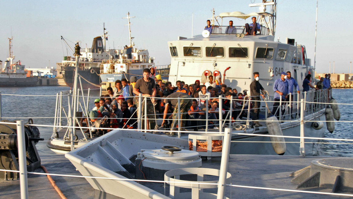 Libya migrants - AFP