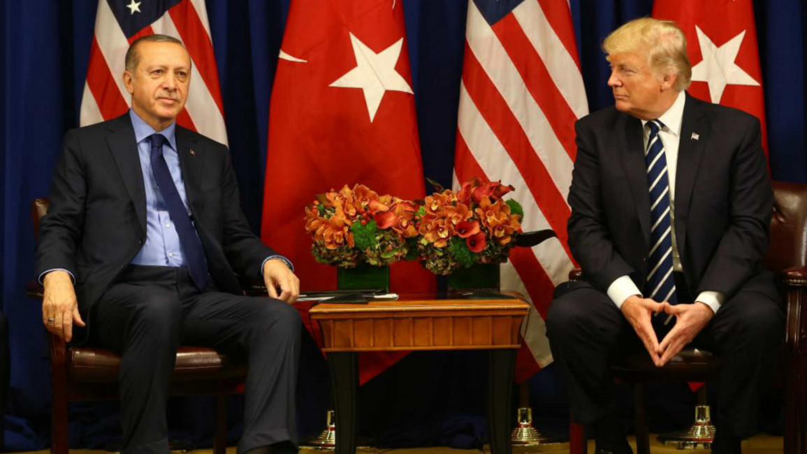 Trump and Erdogan - Anadolu