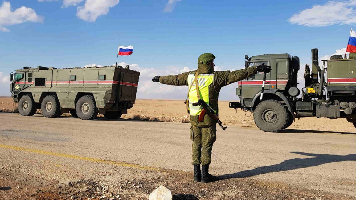 Rukban Russian forces - TASS